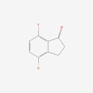 1003048-72-3 | 4-broMo-7-fluoro-2,3-dihydroinden-1-one