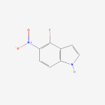 1003858-69-2 | 1H-Indole, 4-fluoro-5-nitro-