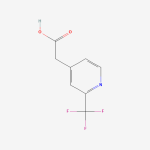 1008737-00-5 | (2-Trifluoromethyl-pyridin-4-yl)-acetic acid