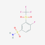 1027345-08-9 | 4-Fluoro-3-((trifluoromethyl)sulfonyl)benzenesulfonamide