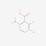 1036756-03-2 | 6-Amino-3-bromo-2-fluoro-benzoic acid