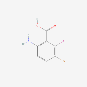 1036756-03-2 | 6-Amino-3-bromo-2-fluoro-benzoic acid