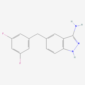 1108745-30-7 | 5-(3,5-difluorobenzyl)-1H-indazol-3-amine