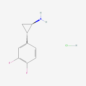 1156491-10-9 | (1R trans)-2-(3,4-difluorophenyl)cyclopropane amine