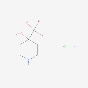 1193389-14-8 | 4-(trifluoromethyl)piperidin-4-ol hydrochloride