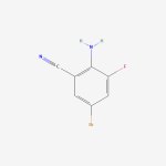 1209498-46-3 | 2-AMINO-5-BROMO-3-FLUORO-BENZONITRILE