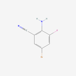 1209498-46-3 | 2-AMINO-5-BROMO-3-FLUORO-BENZONITRILE