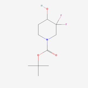 1209780-71-1 | 1-Piperidinecarboxylic acid, 3,3-difluoro-4-hydroxy-, 1,1-diMethylethyl ester