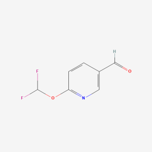 1211577-99-9 | 6-(difluoroMethoxy)nicotinaldehyde