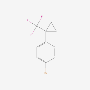 1227160-18-0 | 1-Bromo-4-(1-trifluoromethyl-cyclopropyl)-benzene