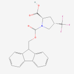 1242934-32-2 | (2S,4S)-Fmoc-4-trifluoromethyl-pyrrolidine-2-carboxylic acid