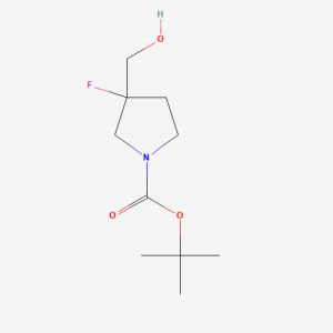 1262410-84-3 | 1-Boc-3-fluoropyrrolidine-3-Methanol