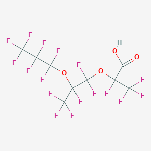 13252-14-7 | 2,3,3,3-Tetrafluoro-2-(1,1,2,3,3,3-hexafluoro-2-(perfluoropropoxy)propoxy)propanoic acid