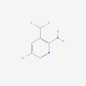 1335050-39-9 | 2-Pyridinamine, 5-bromo-3-(difluoromethyl)-