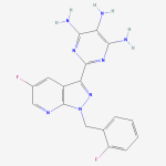 1350653-30-3 | 2-[5-fluoro-1-(2-fluorobenzyl)-1H-pyrazolo[3,4-b]pyridin-3-yl]pyrimidine-4,5,6-triamine