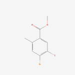 1352889-89-4 | Methyl 4-bromo-5-fluoro-2-methylbenzoate