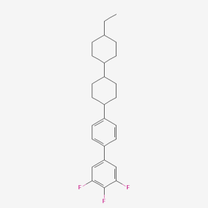 137529-40-9 | 1,1'-Biphenyl, 4'-[(trans,trans)-4'-ethyl[1,1'-bicyclohexyl]-4-yl]-3,4,5-trifluoro-