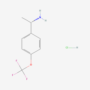 1391540-47-8 | Benzenemethanamine, α-methyl-4-(trifluoromethoxy)-, (αS)- (hydrochloride)