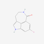 1408282-26-7 | 8-fluoro-1,3,4,5-tetrahydro-azepino[5,4,3-cd]indol-6-one