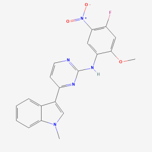 1421372-94-2 | N-(4-fluoro-2-Methoxy-5-nitrophenyl)-4-(1-Methylindol-3-yl)pyriMidin-2-aMine