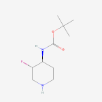 1434127-01-1 | tert-butyl N-[(3S,4S)-3-fluoropiperidin-4-yl]carbamate