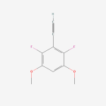 1453211-49-8 | 3-ethynyl-2,4-difluoro-1,5-dimethoxybenzene