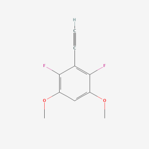 1453211-49-8 | 3-ethynyl-2,4-difluoro-1,5-dimethoxybenzene