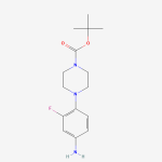 154590-35-9 | 4-(4-Boc-piperazin-1-yl)-3-fluoroaniline