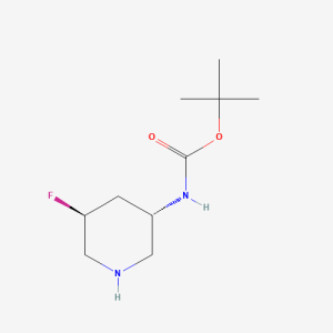 1593969-81-3 | N-[(3S,5S)-5-fluoro-3-piperidinyl]-, 1,1-dimethylethyl ester