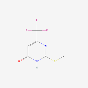 16097-62-4 | 4-HYDROXY-2-(METHYLTHIO)-6-(TRIFLUOROMETHYL)PYRIMIDINE