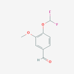 162401-70-9 | 4-(Difluoromethoxy)-3-methoxybenzaldehyde