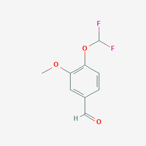 162401-70-9 | 4-(Difluoromethoxy)-3-methoxybenzaldehyde