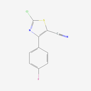 1628265-17-7 | 2-chloro-4-(4-fluorophenyl)thiazole-5-carbonitrile