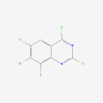 1698028-11-3 | 7-bromo-2,4,6-trichloro-8-fluoroquinazoline