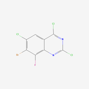 1698028-11-3 | 7-bromo-2,4,6-trichloro-8-fluoroquinazoline