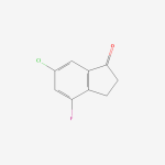 174603-49-7 | 6-CHLORO-4-FLUORO-1-INDANONE