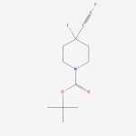 191327-86-3 | 1-Boc-4-ethynyl-4-fluoropiperidine