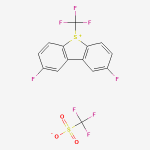 1961266-44-3 | 2,8-Difluoro-5-(trifluoromethyl)-5H-dibenzo[b,d]thiophen-5-ium Trifluoromethanesulfonate