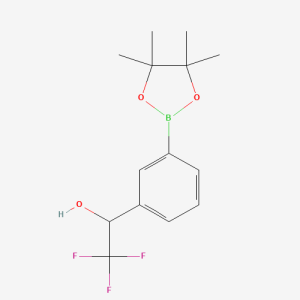 1970977-56-0 | 2,2,2-TRIFLUORO-1-(3-(4,4,5,5-TETRAMETHYL-1,3,2-DIOXABOROLAN-2-YL)PHENYL)ETHANOL