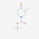 211108-50-8 | Tert-butyl 3-fluoro-4-oxopiperidine-1-carboxylate