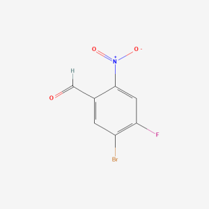 213382-45-7 | 5-bromo-4-fluoro-2-nitrobenzaldehyde