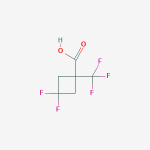 2167095-52-3 | 3,3-Difluoro-1-(trifluoromethyl)cyclobutane-1-carboxylic acid