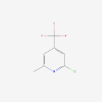 22123-14-4 | 2-Chloro-6-methyl-4-(trifluoromethyl)pyridine