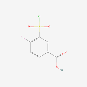 2267-40-5 | 3-CHLOROSULFONYL-4-FLUORO-BENZOIC ACID