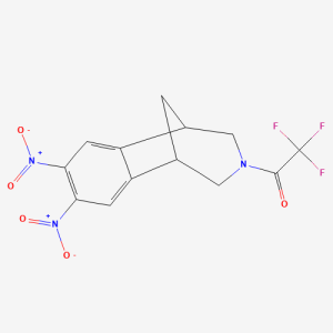 230615-59-5 | 2,3,4,5-Tetrahydro-7,8-dinitro-3-(trifluoroacetyl)-1,5-methano-1H-3-benzazepine