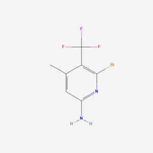 2417920-98-8 | 2-Pyridinamine, 6-bromo-4-methyl-5-(trifluoromethyl)-