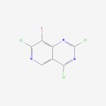 2454396-80-4 | Pyrido[4,3-d]pyrimidine, 2,4,7-trichloro-8-fluoro-