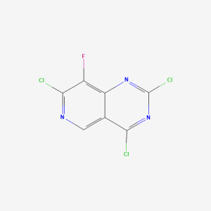 2454396-80-4 | Pyrido[4,3-d]pyrimidine, 2,4,7-trichloro-8-fluoro-