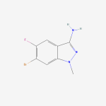 2760850-48-2 | 1H-Indazol-3-amine, 6-bromo-5-fluoro-1-methyl-