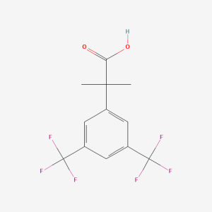 289686-70-0 | 2-(3,5-bis(trifluoroMethyl)phenyl)-2-Methyl propanoic acid